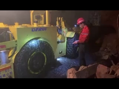 7.2t unterirdische LHD-Maschine DERUI DRWJ-1 unterirdischer Radlader