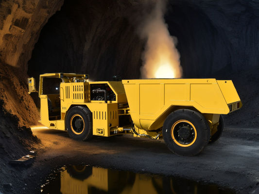 Unterirdischer LKW Bergbau Gelenk-Dump Truck OEM-Design Tunnelbau Verwendung